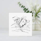 Beagle Dog Lover Illustration (Standing Front)