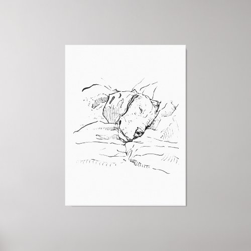 Beagle Dog Lover Illustration  Canvas Print