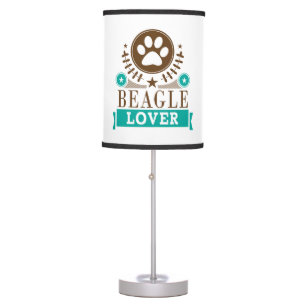 Beagle Dog Lover Table Lamp