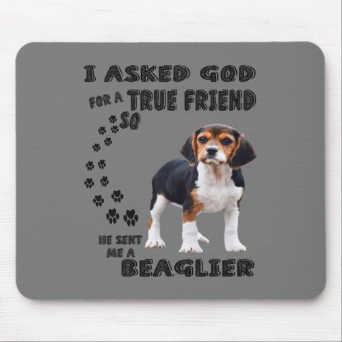 Beagle Dog Lovers Funny Beagle  Mouse Pad