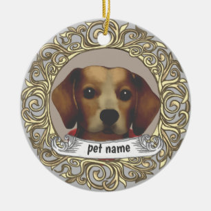 Beagle Dog Loving Memory ornament