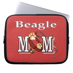 Beagle Dog MOM Laptop Sleeve