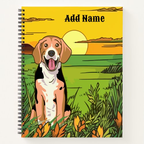 Beagle Dog Notebook