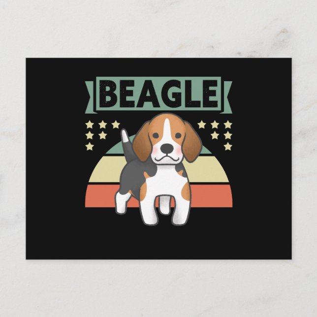 Beagle | Dog Owner Beagles Postcard (Front)