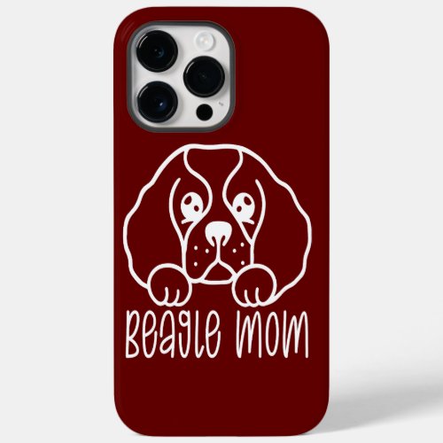 Beagle Dog Owner Mom Pet Dog Lover  Case_Mate iPhone 14 Pro Max Case