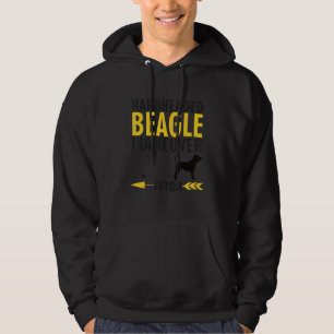 Beagle   Dog Owners K9 Puppy Hardheaded Manuever Hoodie