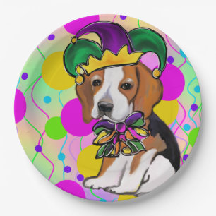 Beagle Dog Paper Plates