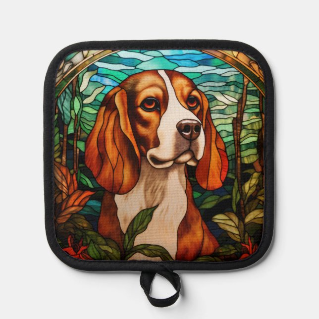 Beagle Dog Pot Holders (Front)