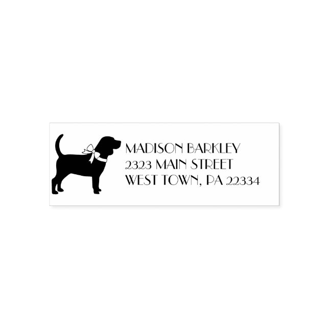 Beagle Dog Puppy Self-inking Stamp (Design)