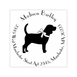 Beagle Dog Puppy Self-inking Stamp