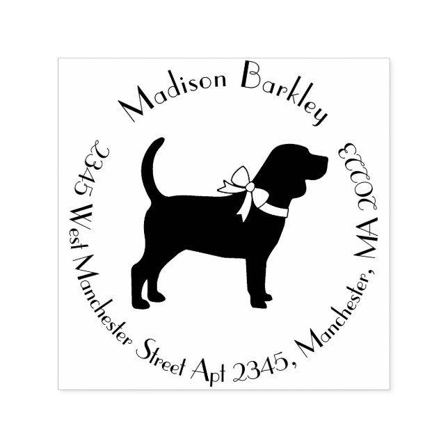 Beagle Dog Puppy Self-inking Stamp (Design)