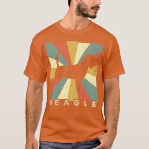 Beagle Dog Retro 70s Vintage Gift gift T-Shirt