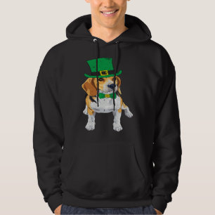 Beagle Dog Shamrock St Patrick s Day Saint Paddy s Hoodie