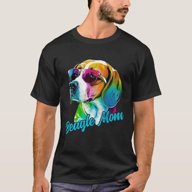 Beagle Dogs Beagles Puppy Love Beagle Cute Dog Mom T-Shirt (Front)