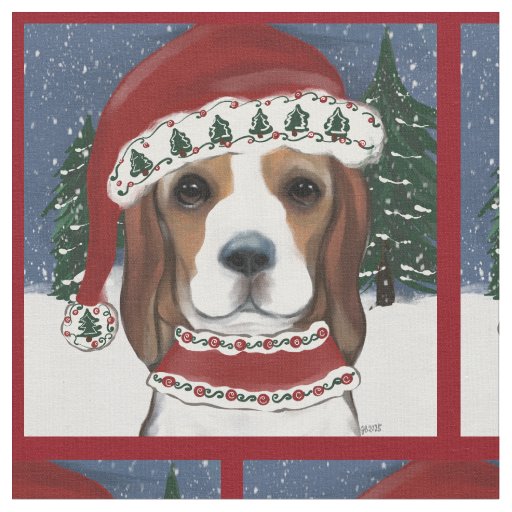 Beagle  fabric