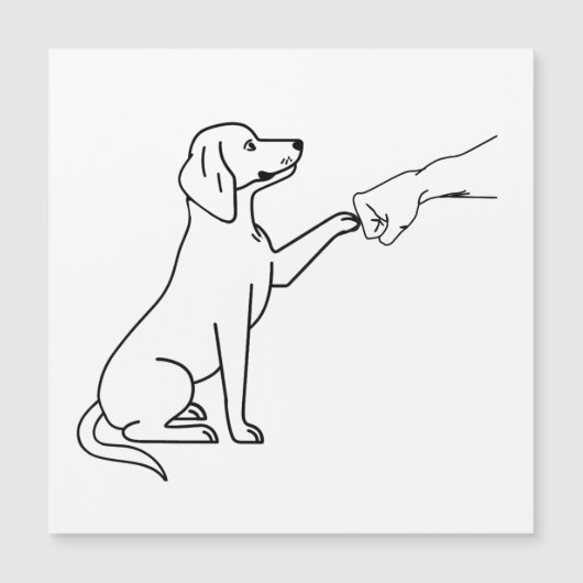  Beagle Fist Bump | Dog Lover Gift | Funny Beagle  (Front)