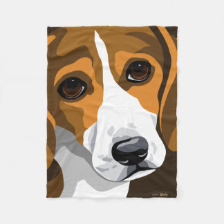 Beagle Fleece Blankets