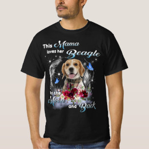 Beagle Funny Happy Mors Day T-Shirt