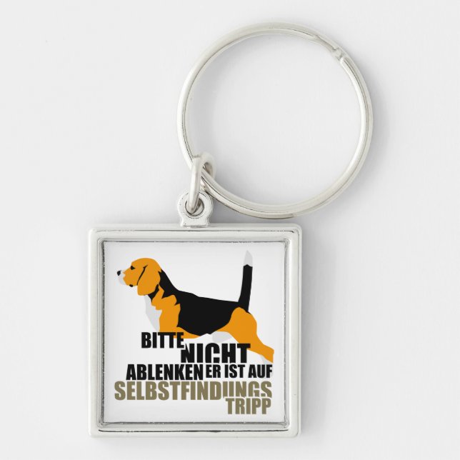 Beagle Geschenke Keychain (Front)