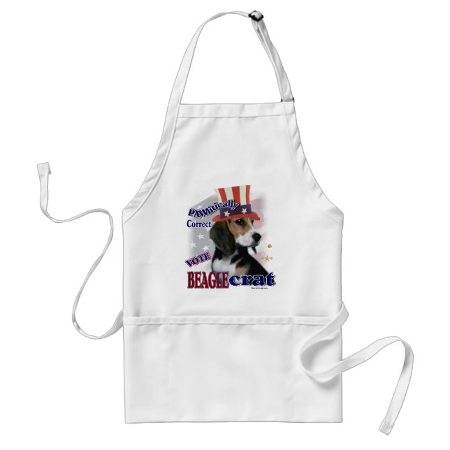 Beagle Gifts Adult Apron (Front)