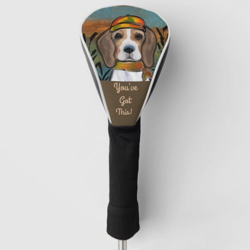 Beagle     golf head cover