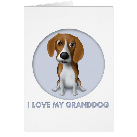 Beagle Granddog Cards (Front)
