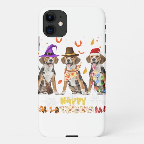 Beagle Halloween Christmas Dog Lover Happy Halloth iPhone 11 Case