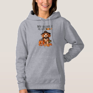 Beagle Halloween Costume  My Beagle is My Boo Dog  Hoodie
