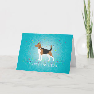 Beagle Happy Birthday Design Card