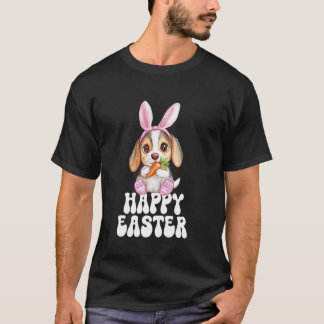 Beagle Happy Easter Day Dog T-Shirt
