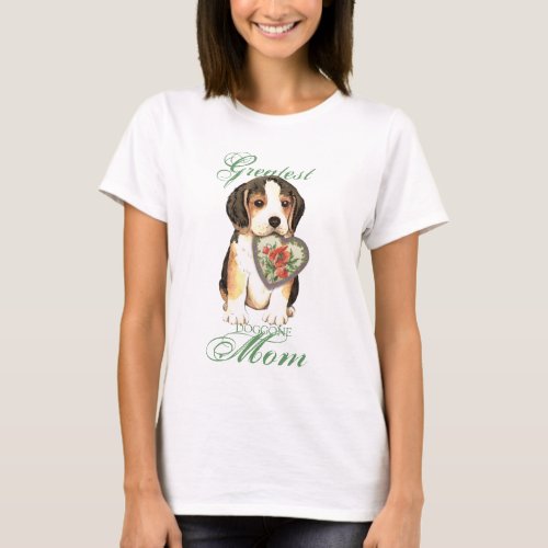 Beagle Heart Mom T_Shirt