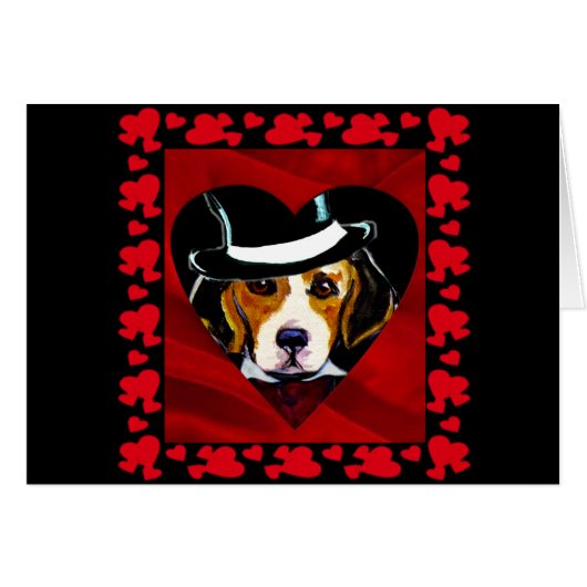 Beagle Hearts (Front Horizontal)