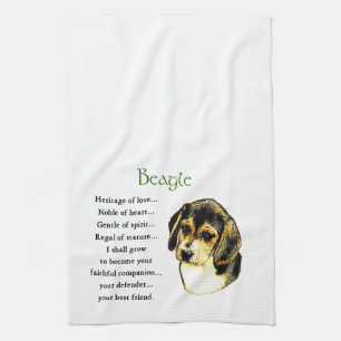 Beagle Heritage of Love Towel