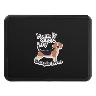 Beagle Home Hitch Cover