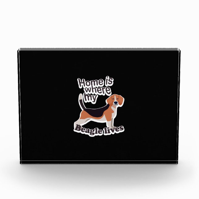 Beagle Home Photo Block (Front)