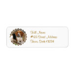 Beagle Hound Dog Mailing Label