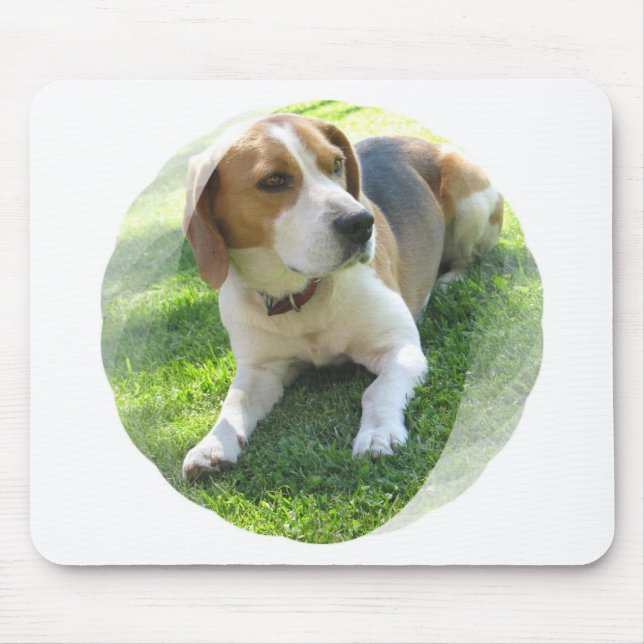 Beagle Hound Dog Mouse Pad (Front)