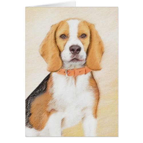 Beagle Hound Dog Painting Original Animal Art