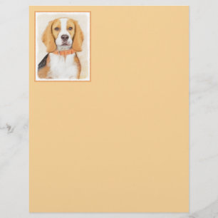 Beagle Hound Dog Painting Original Animal Art