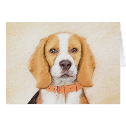 Beagle Hound Dog Painting Original Animal Art