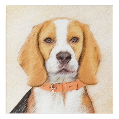 Beagle Hound Dog Painting Original Animal Art