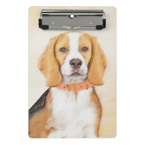 Beagle Hound Dog Painting Original Animal Art Mini Clipboard