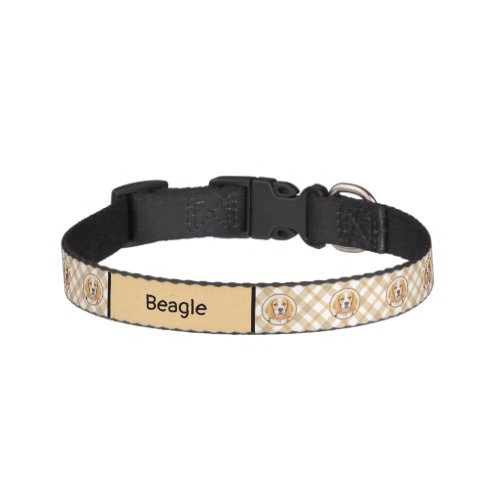 Beagle Hound Dog Painting Original Animal Art Pet Collar
