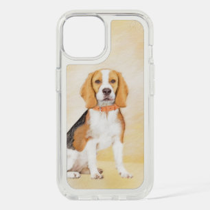 Beagle Hound Dog Painting Original Animal Art iPhone 15 Case