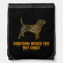 Beagle Hound Dog Silhouette Fun Halloween