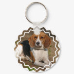 Beagle Hound Keychain
