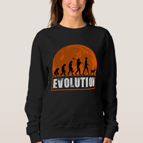 Beagle Human Evolution Sweatshirt