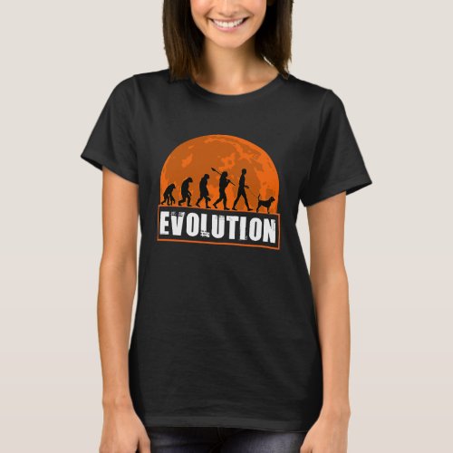 Beagle Human Evolution T_Shirt