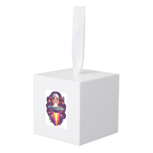 Beagle � Intergalactic Dog Encounter Cube Ornament