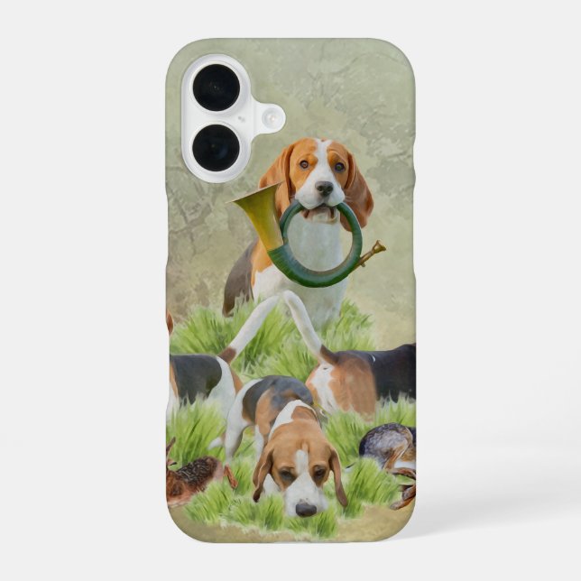 Beagle   iphone case (Back)